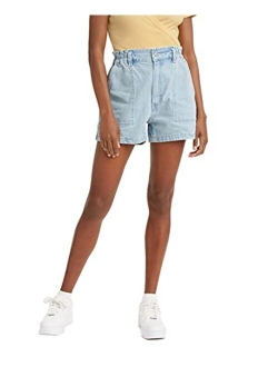 Women's A-line High Rise Denim Short