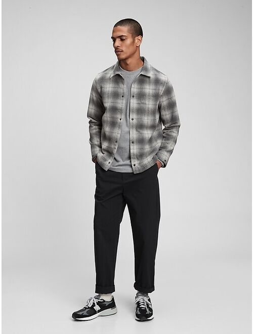 GAP Snap-Front Shirt in Untucked Fit