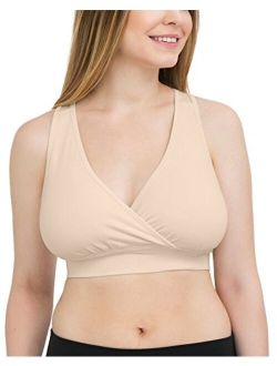 Kindred Bravely French Terry Racerback Nursing Sleep Bra for Maternity/Breastfeeding