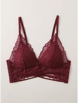 Luvlette Lace Padded Triangle Bralette