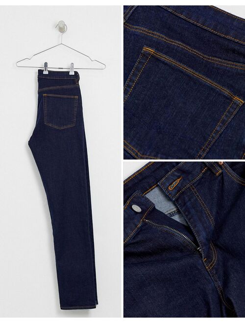 Asos Design skinny jeans in indigo