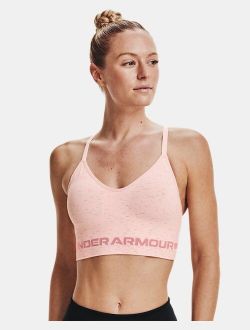 Women's UA Seamless Low Long Heather Sports Bra