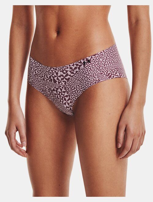 Under Armour Women's UA Pure Stretch Hipster 3-Pack Printed