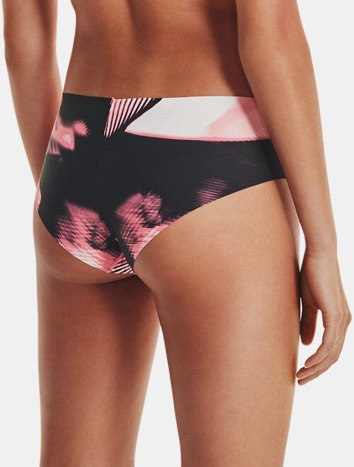 Under Armour Women's UA Pure Stretch Print Hipster 3-Pack Underwear