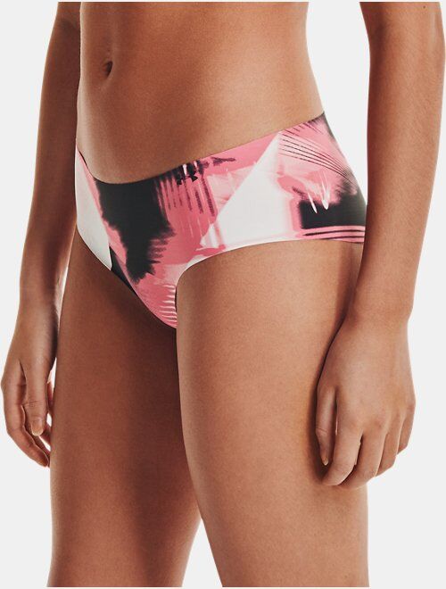 Under Armour Women's UA Pure Stretch Print Hipster 3-Pack Underwear