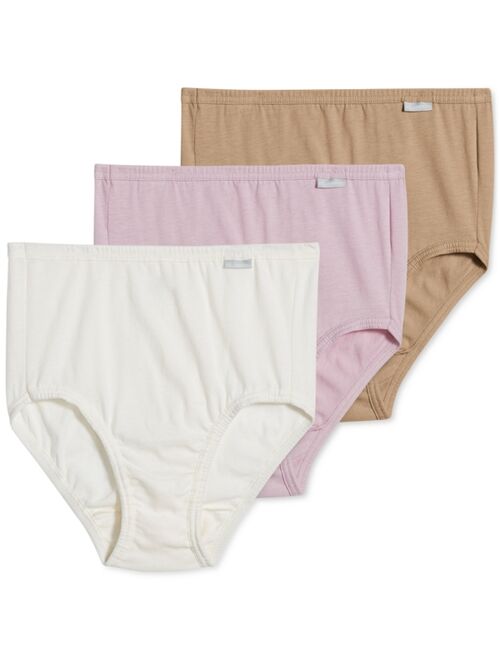 Jockey Elance Brief 3 Pack Underwear 1484, Extended Sizes