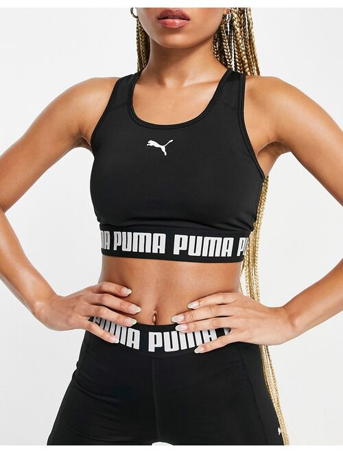 Puma Training Strong bra in black