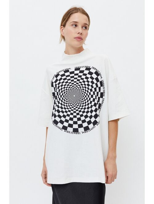Urban outfitters UO New Wave Mock Neck Tee