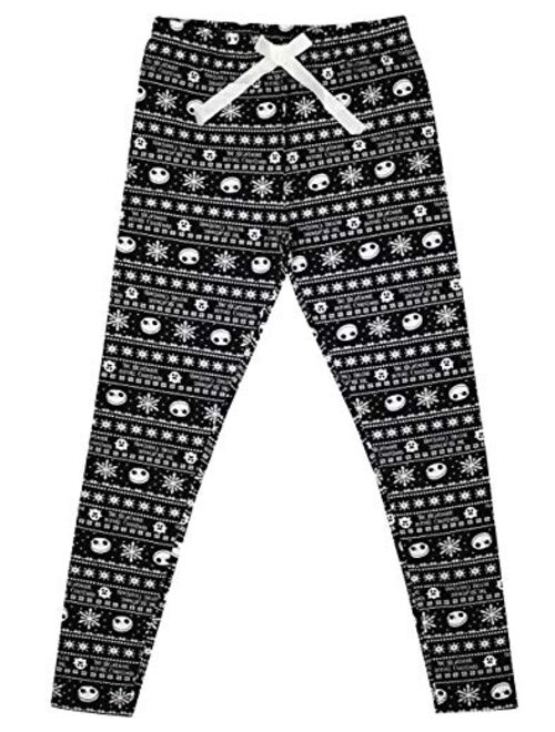 Disney Nightmare Before Christmas Pyjamas Womens Skellington PJ Top Trousers