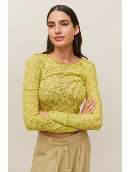 Urban outfitters UO Now You See Me Lace Top
