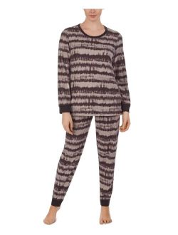 Printed Top & Jogger Pants Pajama Set