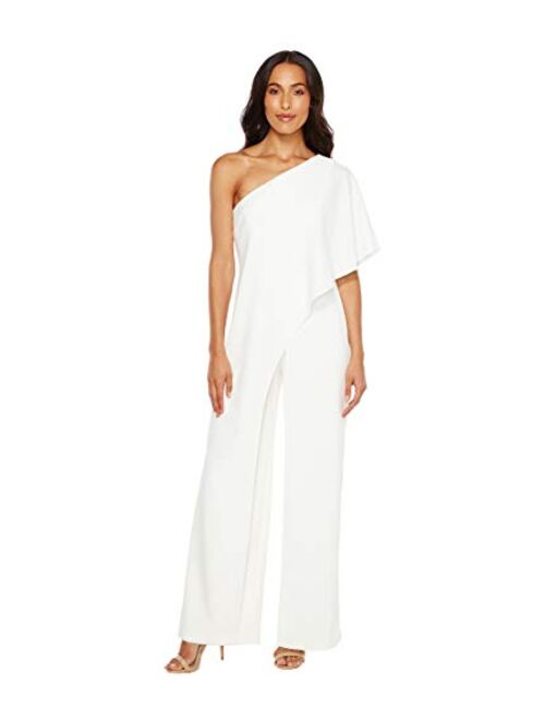 Adrianna Papell One-Shoulder Jumpsuit