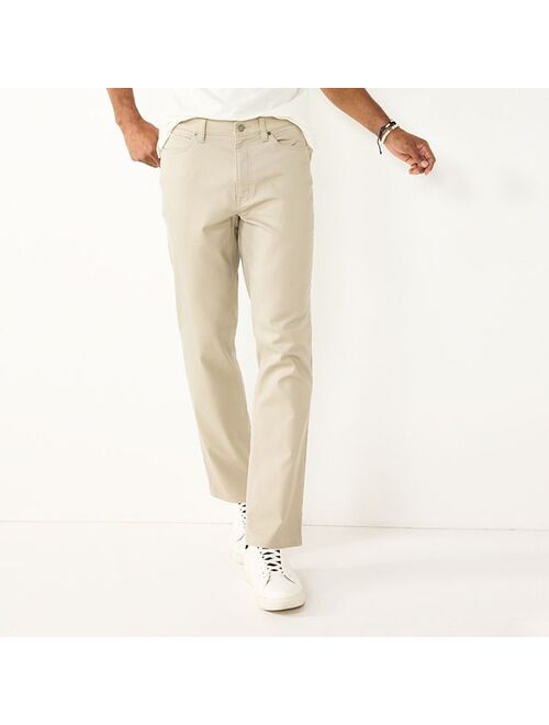 Buy Men's Sonoma Goods For Life® Regular-Fit 5-Pocket Knit Pants online ...