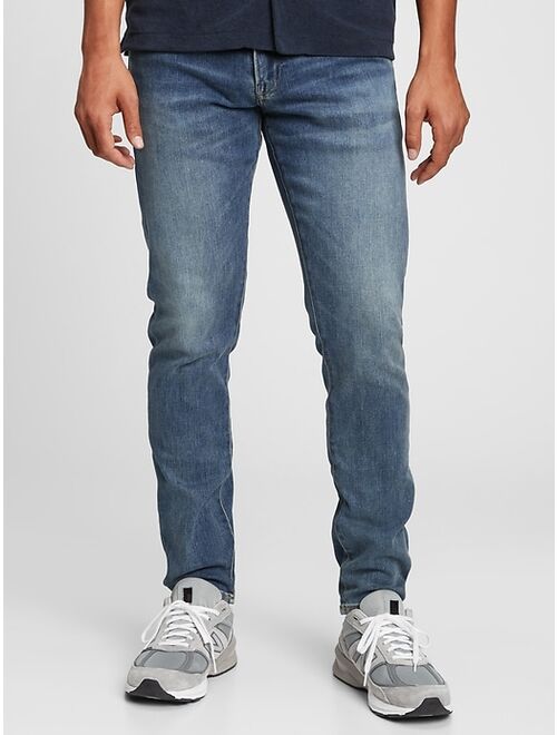 Buy GapFlex Soft Wear Slim Taper Straght Fit Jeans With Washwell ...