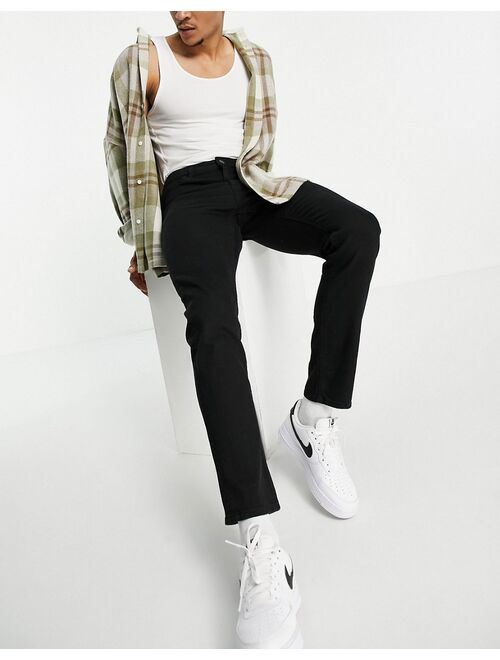 Asos Design slim jeans in black