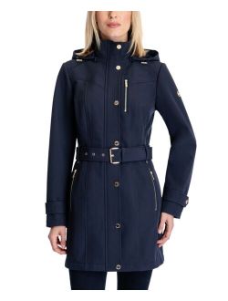 Hooded Belted Raincoat, Created for Macy's