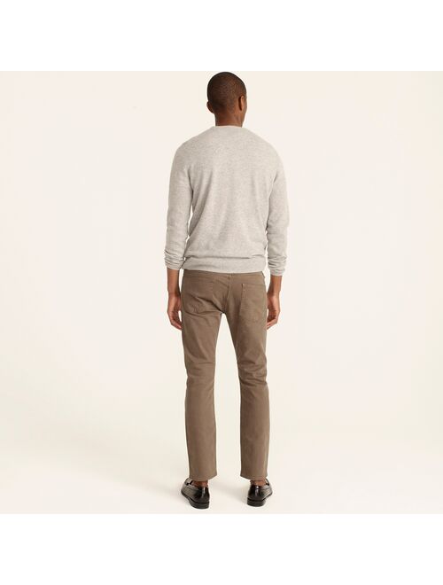 J.Crew 484 Slim-fit garment-dyed five-pocket pant
