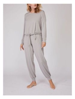 Pure Fiber Women's 2pc Loungewear Jogger Set