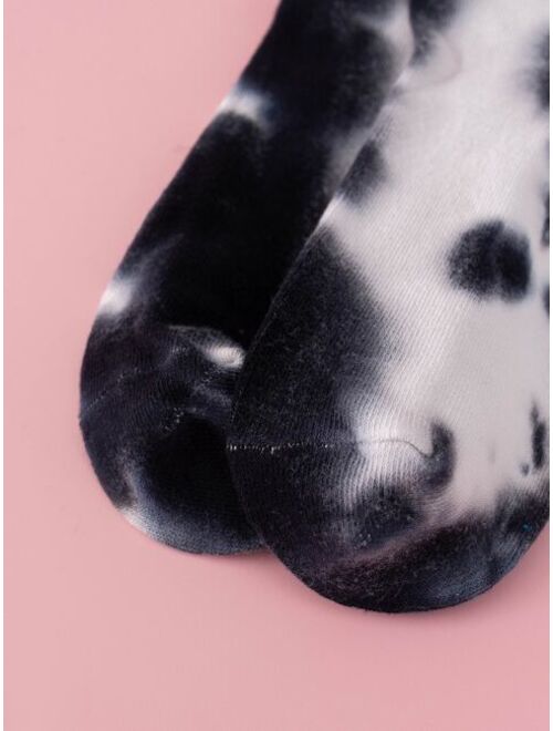 Shein Tie Dye Pattern Socks