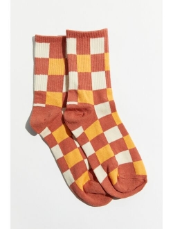 Buffalo Check Crew Sock