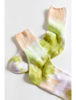 UO Tie-Dye Crew Sock