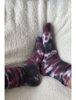UO Tie-Dye Crew Sock