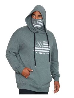 Mvp Collections By Mo Vaughn Productions Men's Face Mask Pullover Hoodie