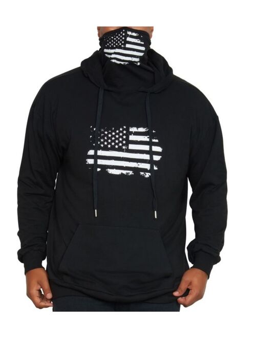 Mvp Collections By Mo Vaughn Productions Men's Face Mask Pullover Hoodie