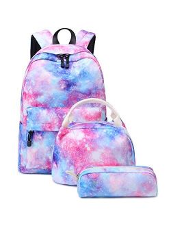 Abshoo Lightweight Water Resistant Backpacks for Teen Girls School Backpack with Lunch Bag
