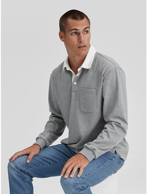 GAP Rugby Long Sleeve Polo Thanksgiving T-Shirt