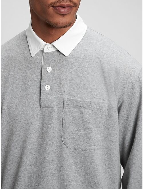 GAP Rugby Long Sleeve Polo Thanksgiving T-Shirt