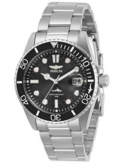 Women's Pro Diver Quartz Watch with Stainless Steel Strap, Silver, 20 (Model: 30479)