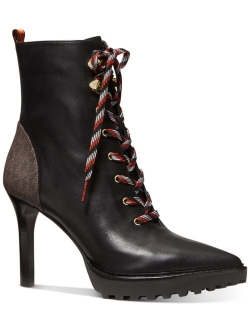 Women's Kyle Lace-Up Lug Sole Booties