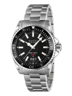 Unisex Swiss Dive Stainless Steel Bracelet Watch 40mm