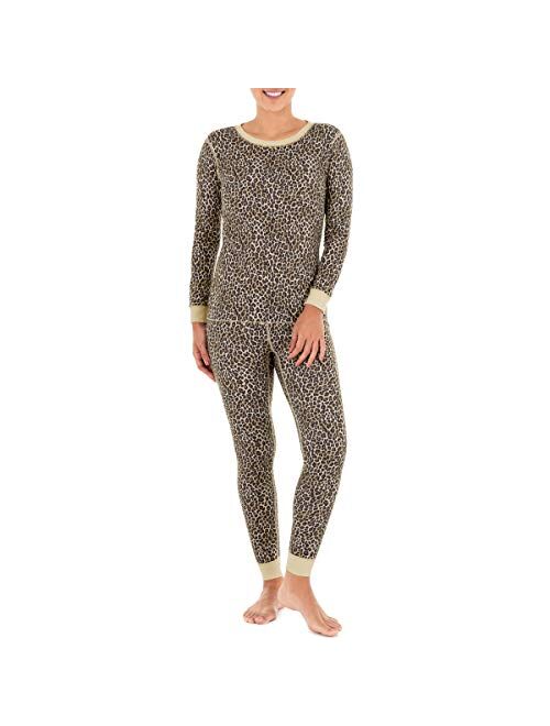 Fruit of the Loom womens Micro Waffle Premium Thermal Set