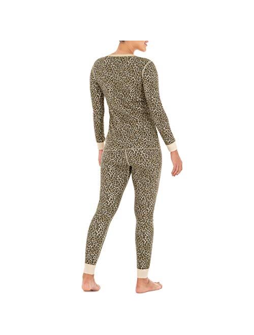 Fruit of the Loom womens Micro Waffle Premium Thermal Set