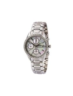 Women's SNDY21 Stainless Steel Analog with Mother-Of-Pearl Dial Watch