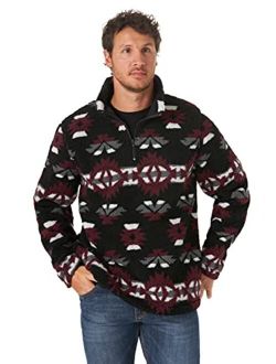 Men's 1/4 Zip Sherpa Pullover