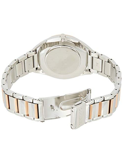 Seiko Women's Quartz Watch with Stainless Steel Strap, Silver, 18 (Model: SWR034P1)