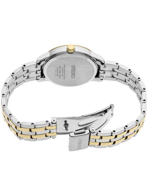 Seiko Women's Essential Two-Tone Stainless Steel Bracelet Watch 30mm