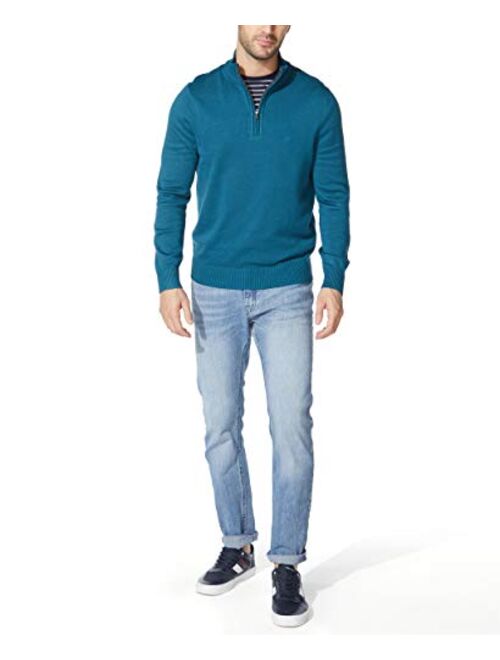Nautica Men's Quarter-Zip Sweater