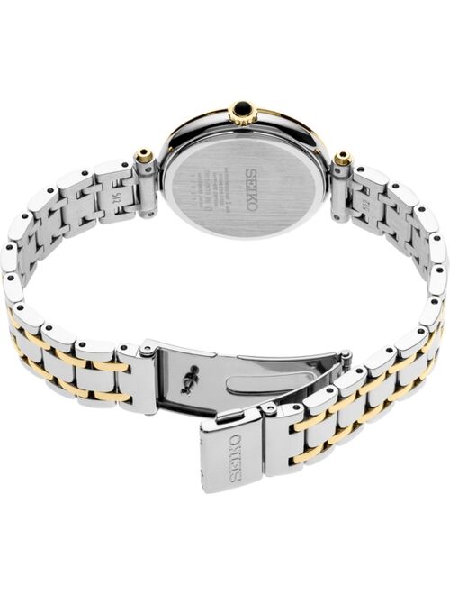 Seiko Women's Diamond-Accent Two-Tone Stainless Steel Bracelet Watch 30mm
