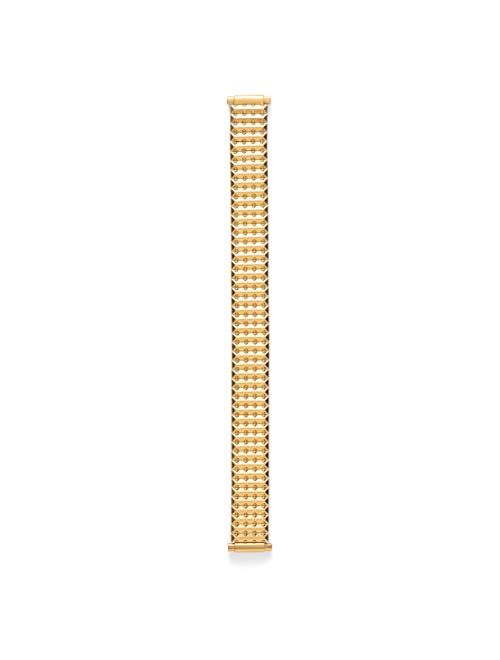 Speidel Ladies Twist-O-Flex Expansion Replacement Watch Band Gold/Silver Tone Straight End 10-14mm
