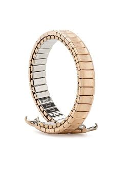 Ladies' Twist-O-Flex Classic Replacement Watchband in Rose Gold - 3mm C-Ring End Piece