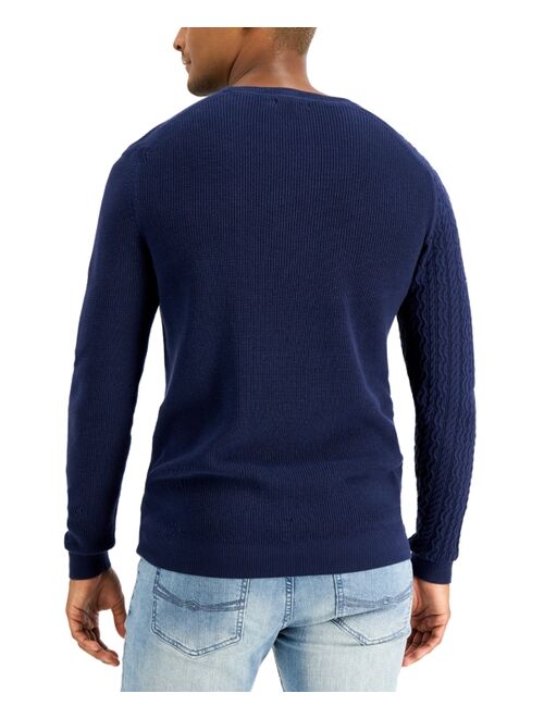 Alfani Men's Geo-Stich Sweater, Created for Macy's