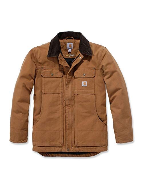 Carhartt Men's Full Swing Relaxed Fit Washed Duck Insulated Traditional Coat