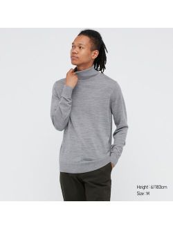 MERAKI Mens High Neck Merino Sweater Sweater