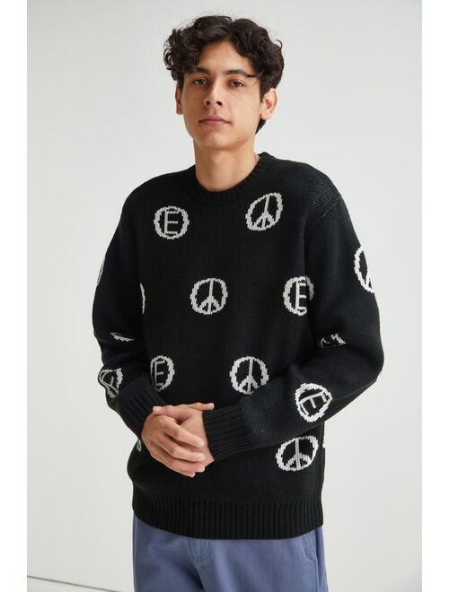 Urban outfitters OBEY Discharge Crew Neck Sweater