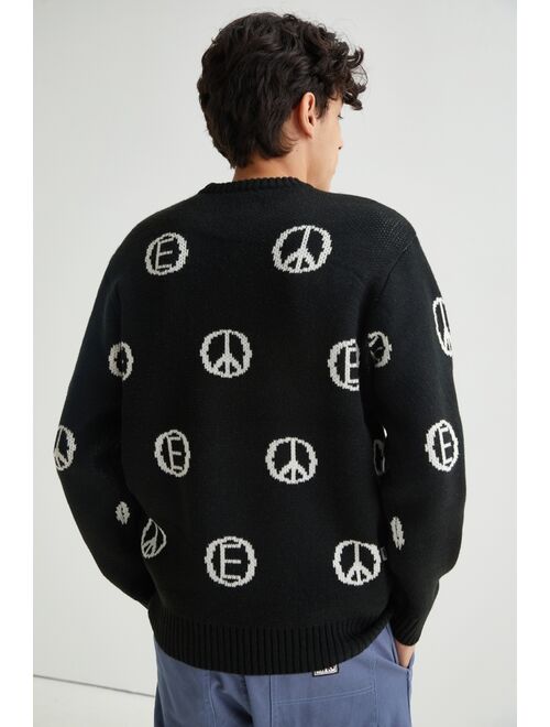Urban outfitters OBEY Discharge Crew Neck Sweater