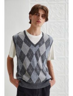 Vintage Argyle Sweater Vest